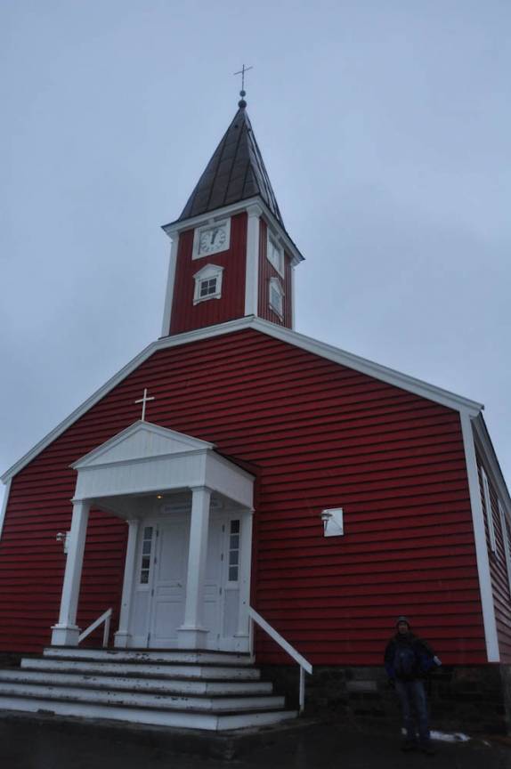 A mais bela igreja de Nuuk, capital da Groelândia